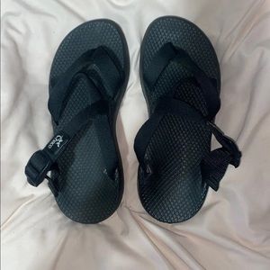 Black Chacos without back strap